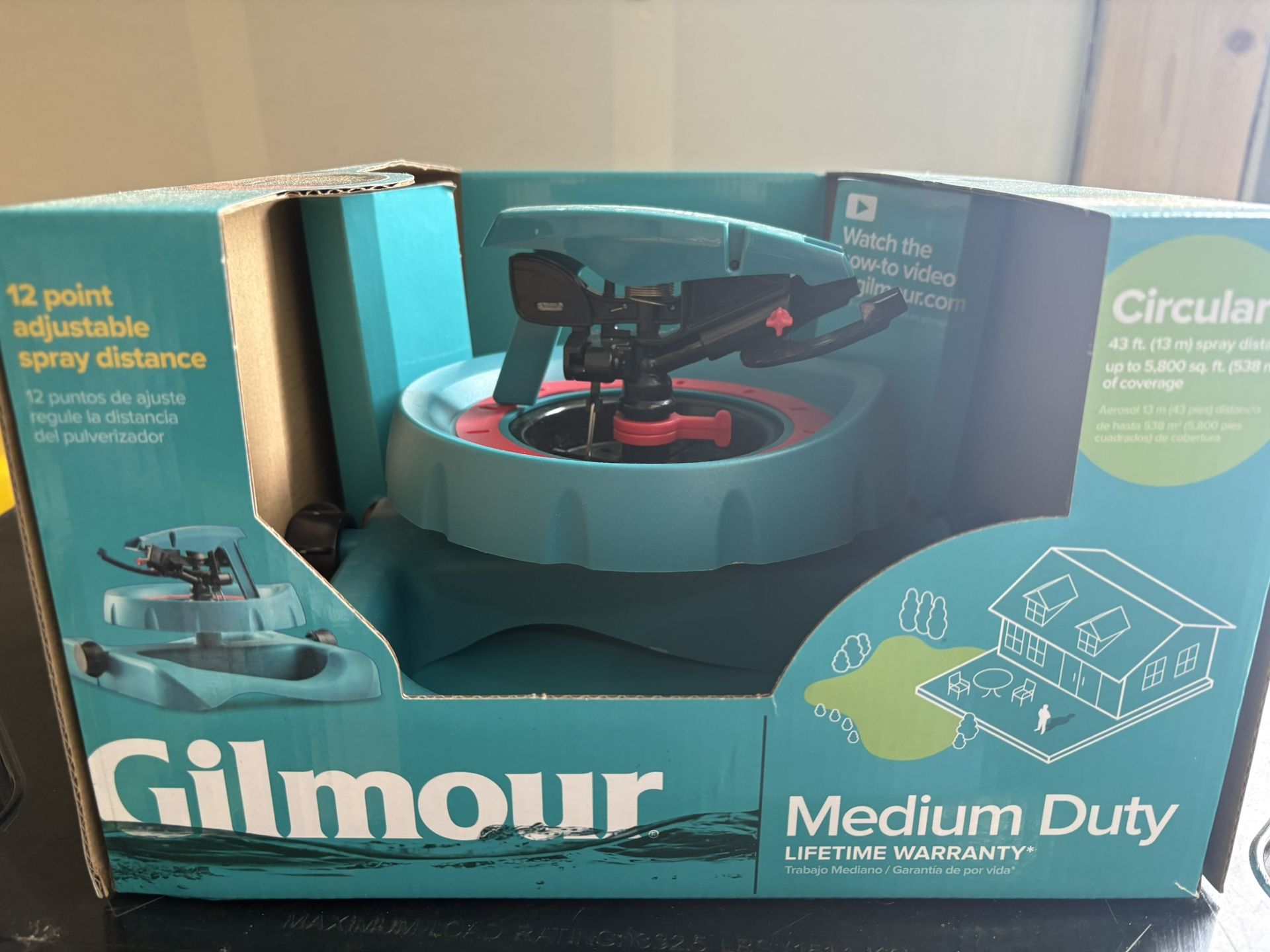 Gilmour Medium Duty Adjustable Sprinkler