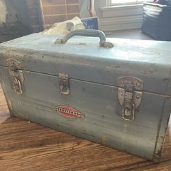 Vintage Craftsman Metal Tool Box