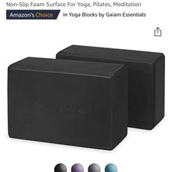 GAIAM Yoga Blocks - Used Once 