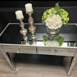 Glass Console/entry Table 