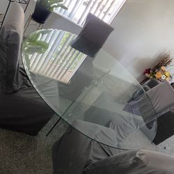 Glass Dinning Table / Mesa De Vidrio