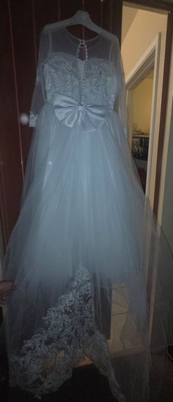 1st communion dress/flower girl & headband