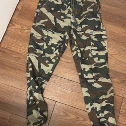 True Religion Camo Cargo Pants