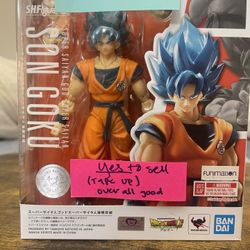 Sh Figuarts Super Saiyan Blue Goku, Shf Goku Action Figure