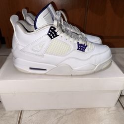Jordan 4 Metallic Purple Size 9