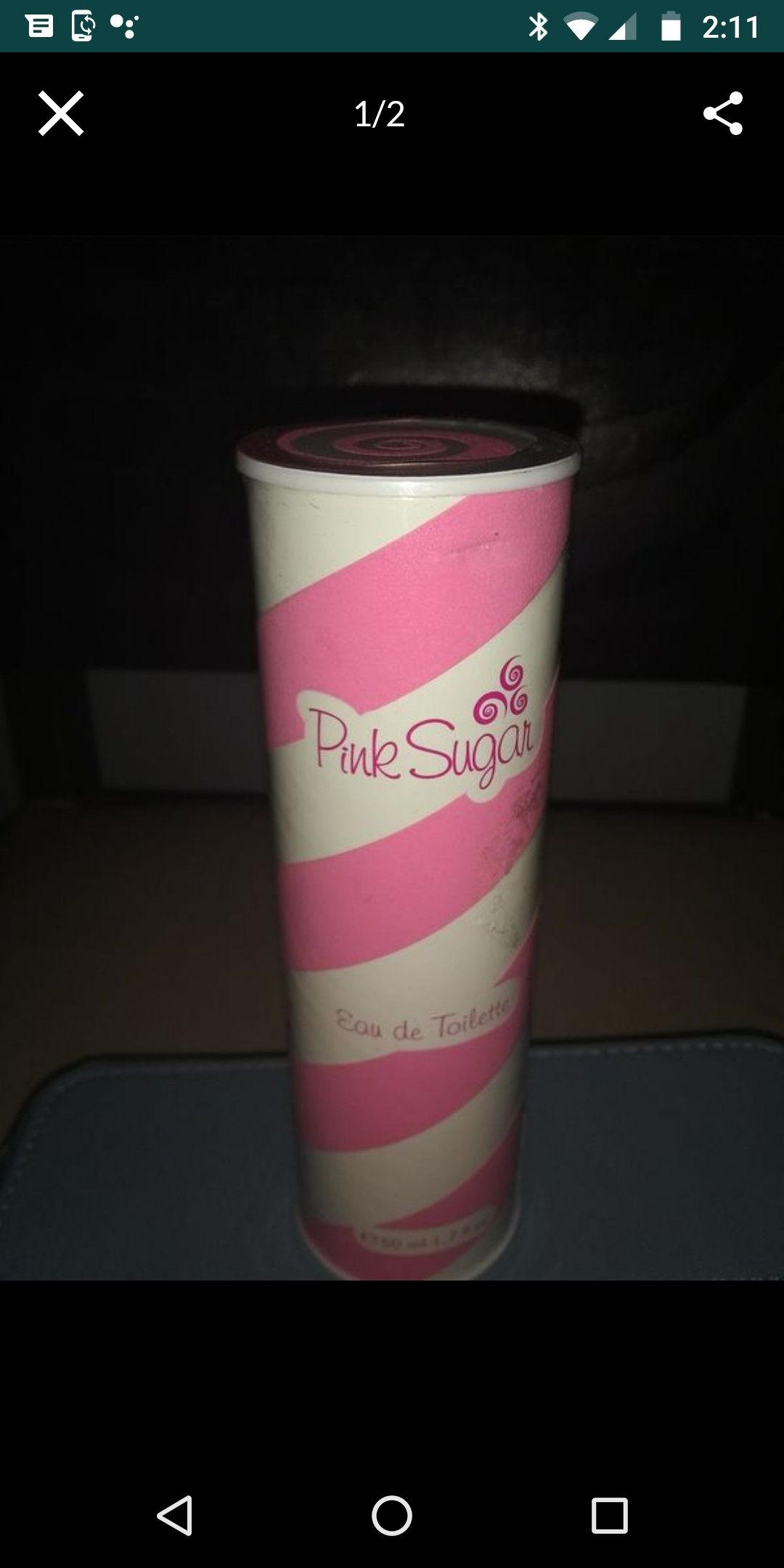 TWO FOR $30 PINK SUGAR AUTHENTIC PERFUMES 1.7 fl oz