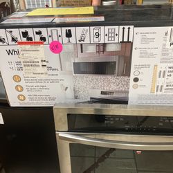 New Whirlpool Microwave 