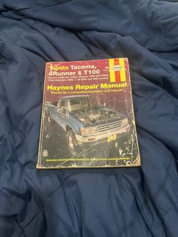 Toyota Tacoma 4 Runner & T100’ Haynes  Repair Book 1(contact info removed) 