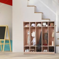  Section Classroom Coat Locker, 