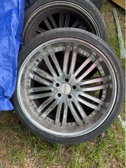 Rims with good tires 22 inch 8 rims in total