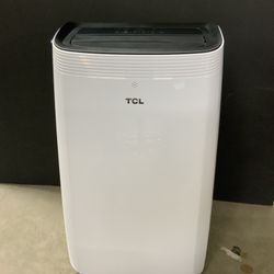 TCL - 450 Sq. Ft. 10,000 BTU 3-in-1 Smart Portable Air Conditioner - White #823