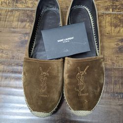 YSL Suede Leather Shoes