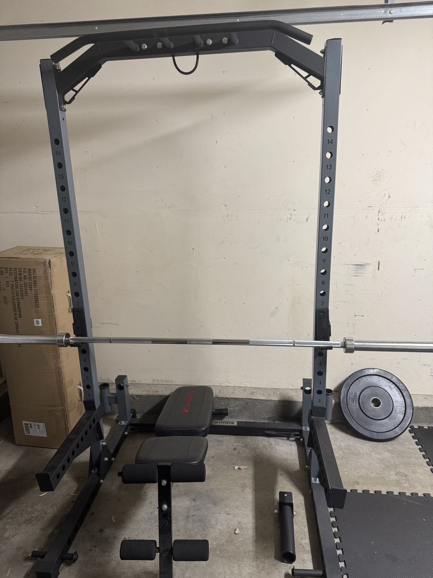 Squat Bench Combo And Weight