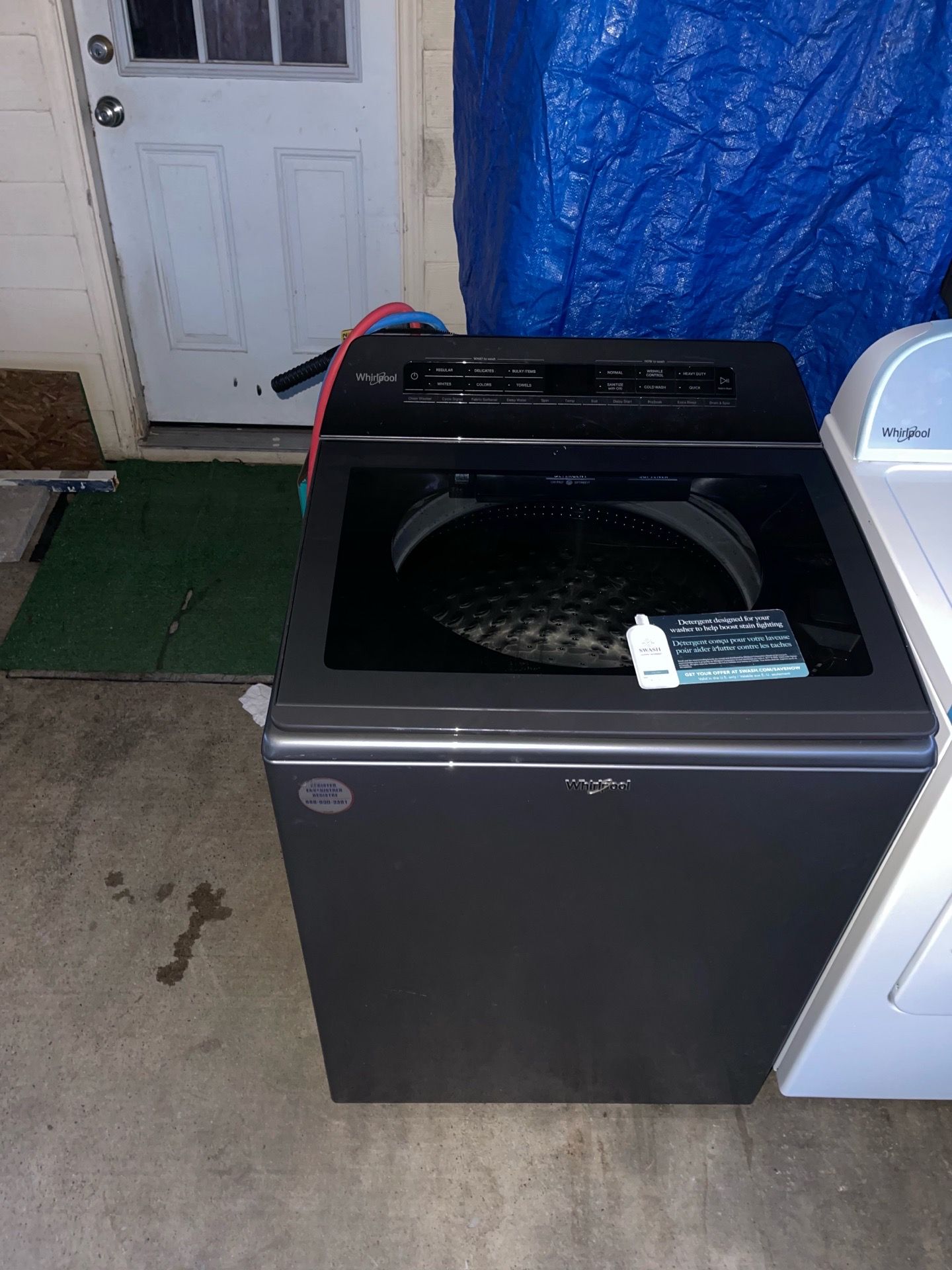 Whirlpool washer and dryer