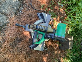 Hitachi c12fdh compound mitre saw