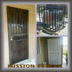 Burglar bar doors and security bars a d welding job.
