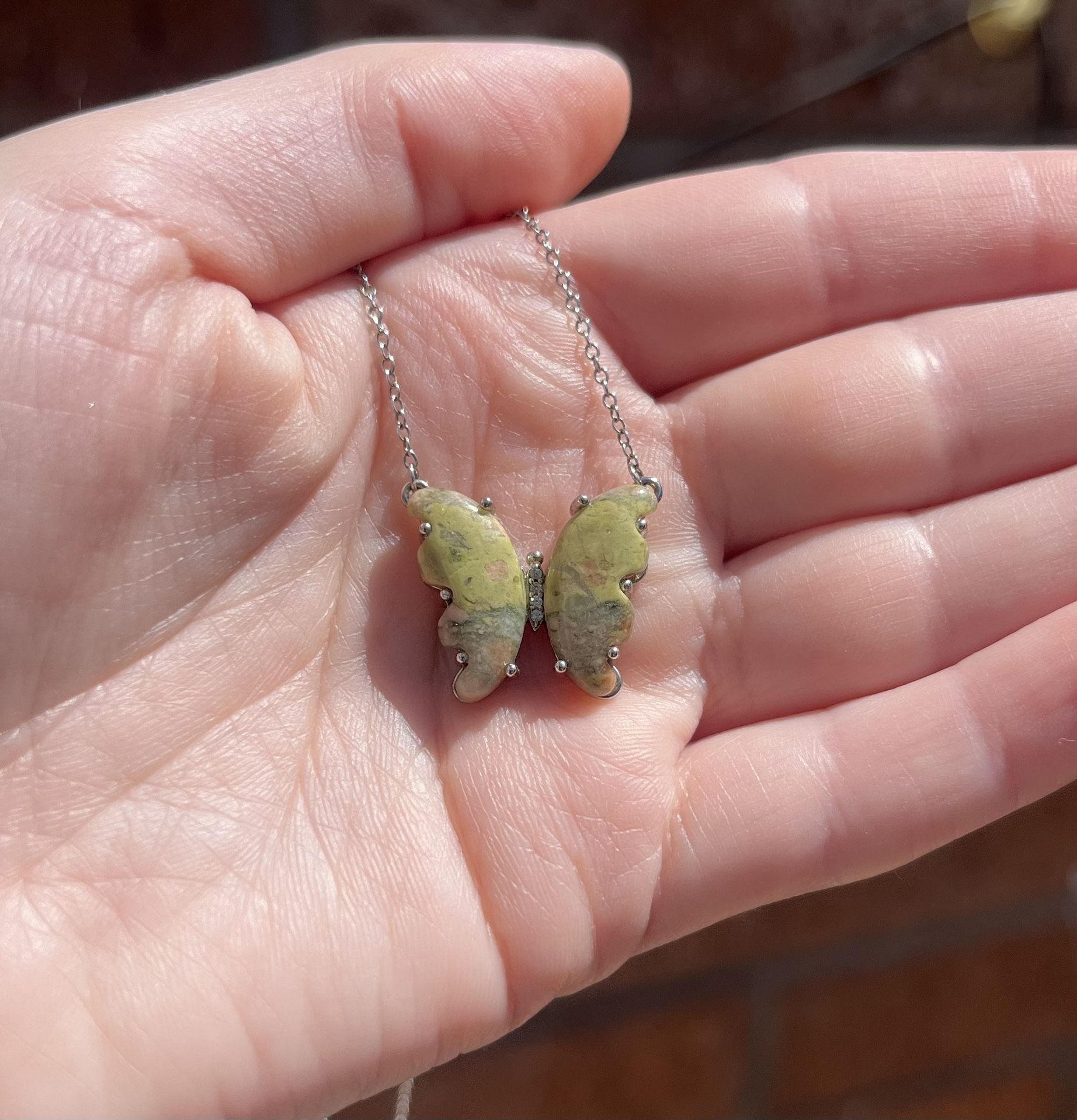 Butterfly Jasper Necklace