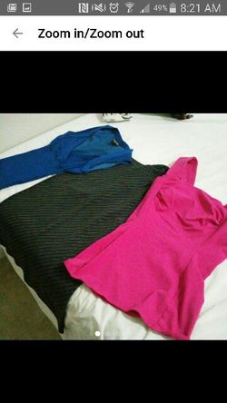 NWOT Shirts and skirt bundle.