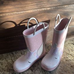 kids rain boots size 11