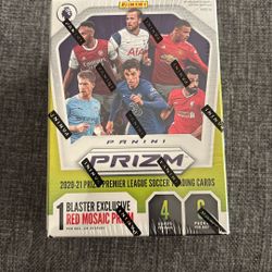 2020-21 Panini Prizm EPL English Premier League Soccer Blaster Box NEW SEALED