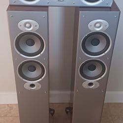 Polk Audio RTi8 Tower Speakers And Center Speaker CSl3