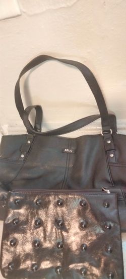 Relic Black Tote Shoulder Bag