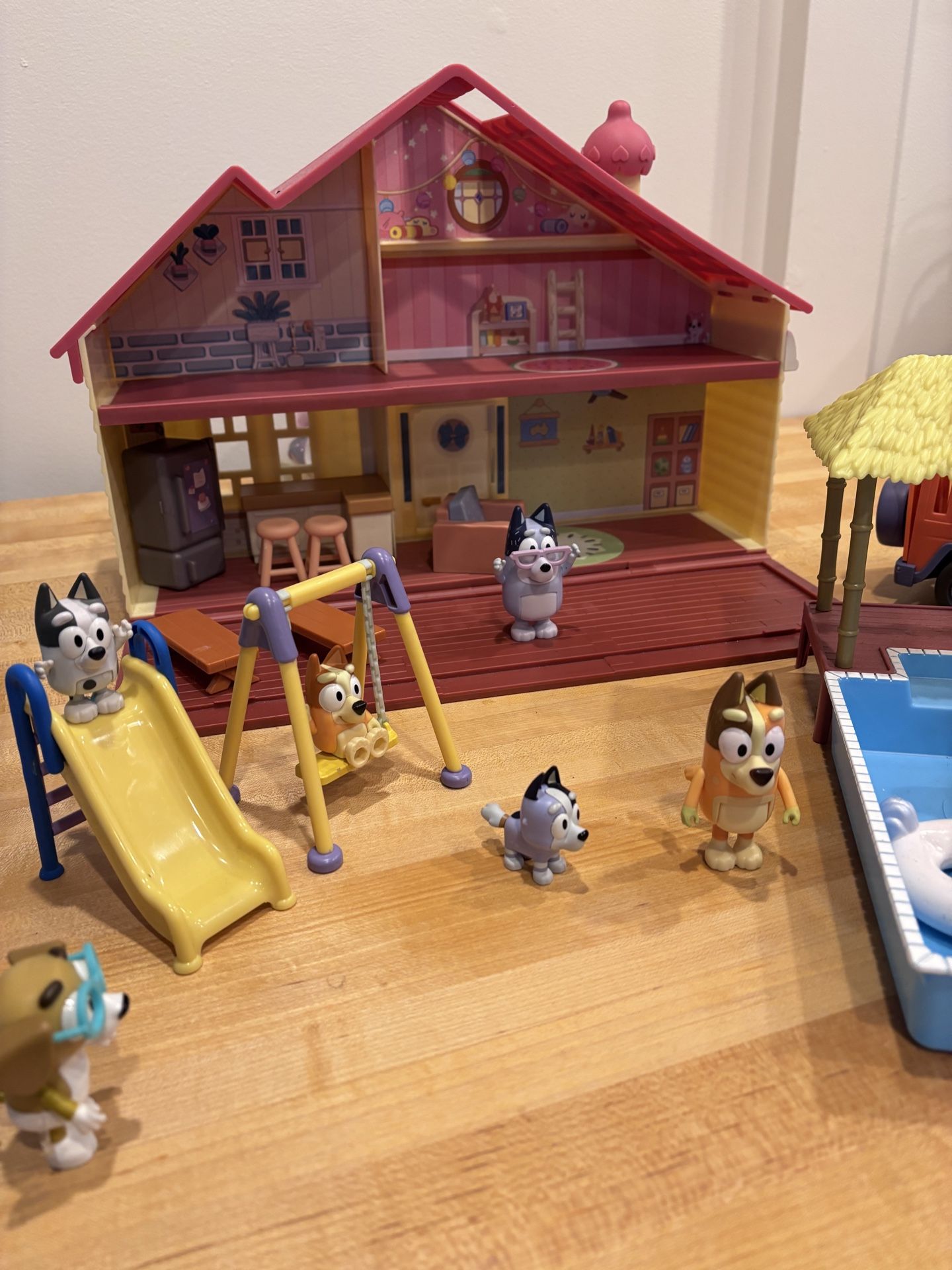 Bluey Playhouse and Pool