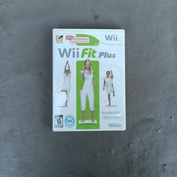 Wii Fit Plus Game New Never Used