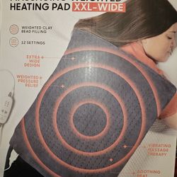 massaging weighted heating pad