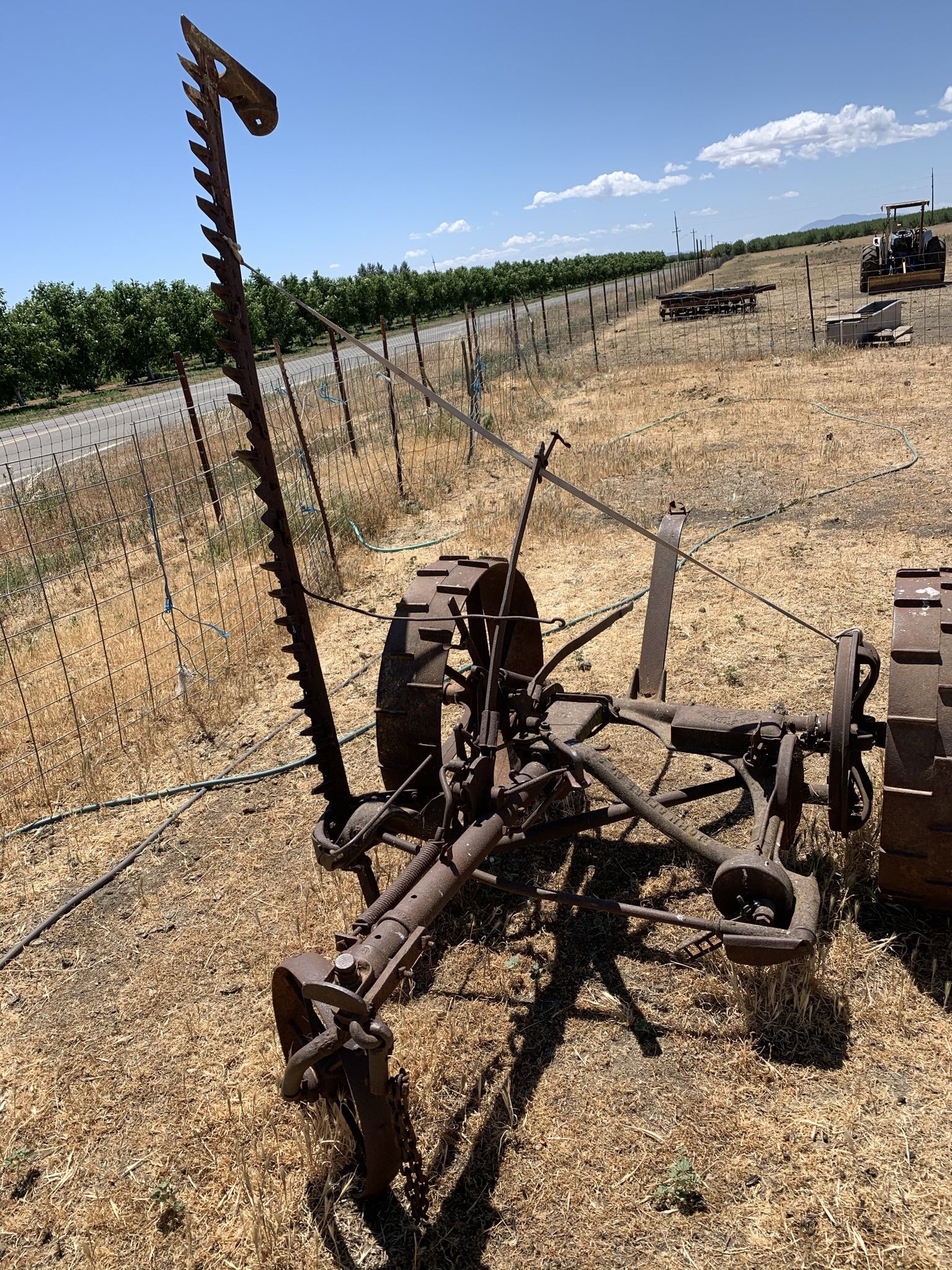 Antique Implement- John Deere Mower