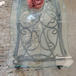 Beautiful Grey Iron Coffee Table