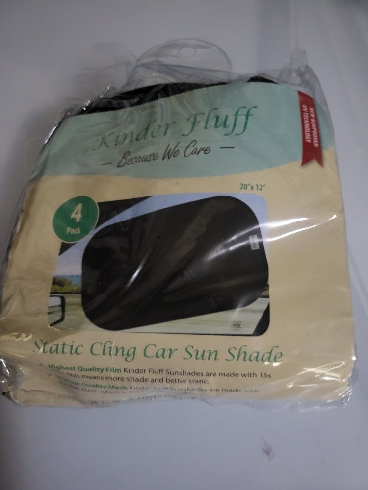 Window Car Sunshade, Pack of 4, 20" x 18"