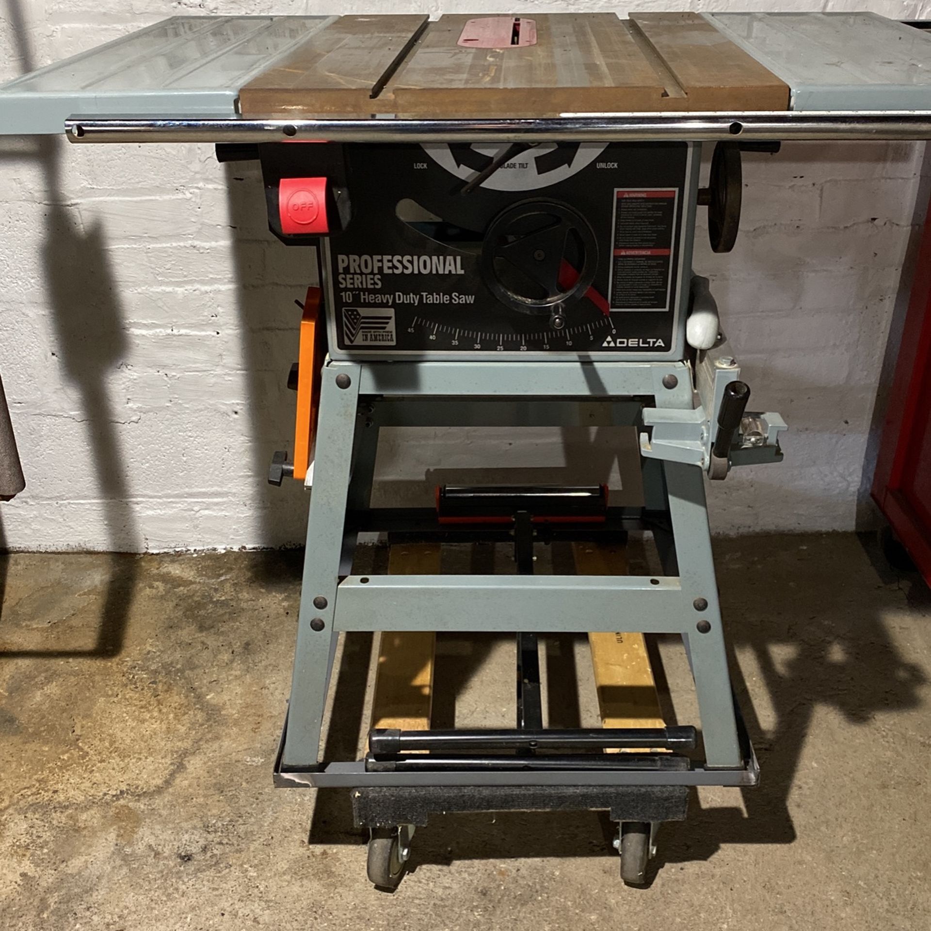 Delta professional table saw discount