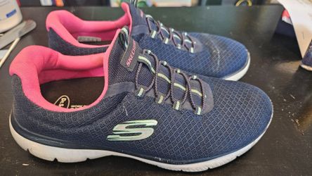 Skechers Sneakers/Tennis  Shoes Blue Slip On