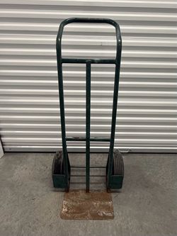 Heavy Duty Metal Hand Truck / Dolly - Pneumatic Tires (Holds Air!)