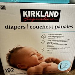 Size 1 Kirkland Diapers
