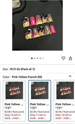 10Pcs Handmade Press On Nails Medium Duck Fake Nails Bow Charms With Star Design Y2k False Nails Full Cover French Tip Glue On Nail Artificial Cute St