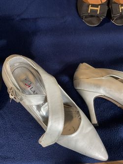 Gorgeous Silver High Heels Shoes