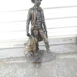Cowboy Statue 