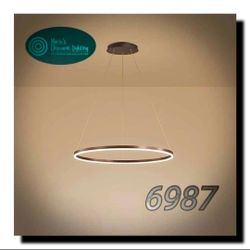 LightInTheBox 23.6" Modern LED Ring Chandelier – Halo Pendant Ceiling Light