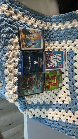 Blue Ray CDs And A Wii Game