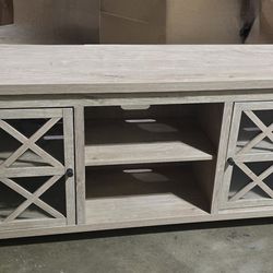 TV  stand 55"  brown furniture