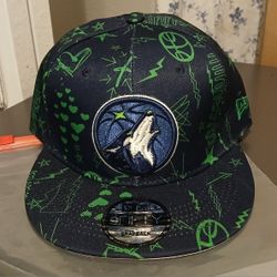 Minnesota Timberwolves New Era Snapback Hat. Brand New Cap 