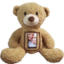 One Size Fits All Eco-Friendly Phone Stand 100% Recycled Stuffed Big Teddy Bear to Hug who You Call