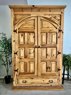 Rustic Cathedral Armoire