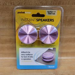 NEW! Pocket Tunes Instant Bluetooth Speakers