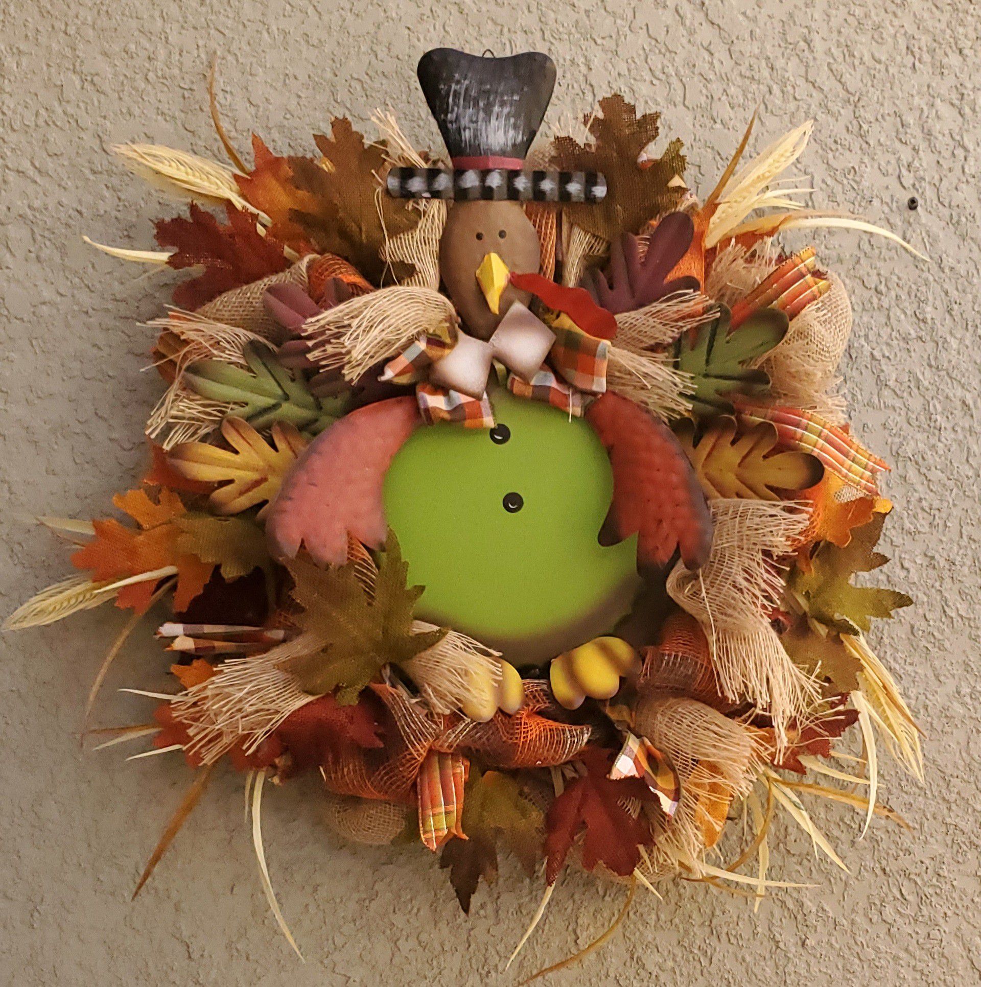 Thanksgiving Turkey Wreaths