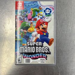 Switch super Mario Brothers wonder game