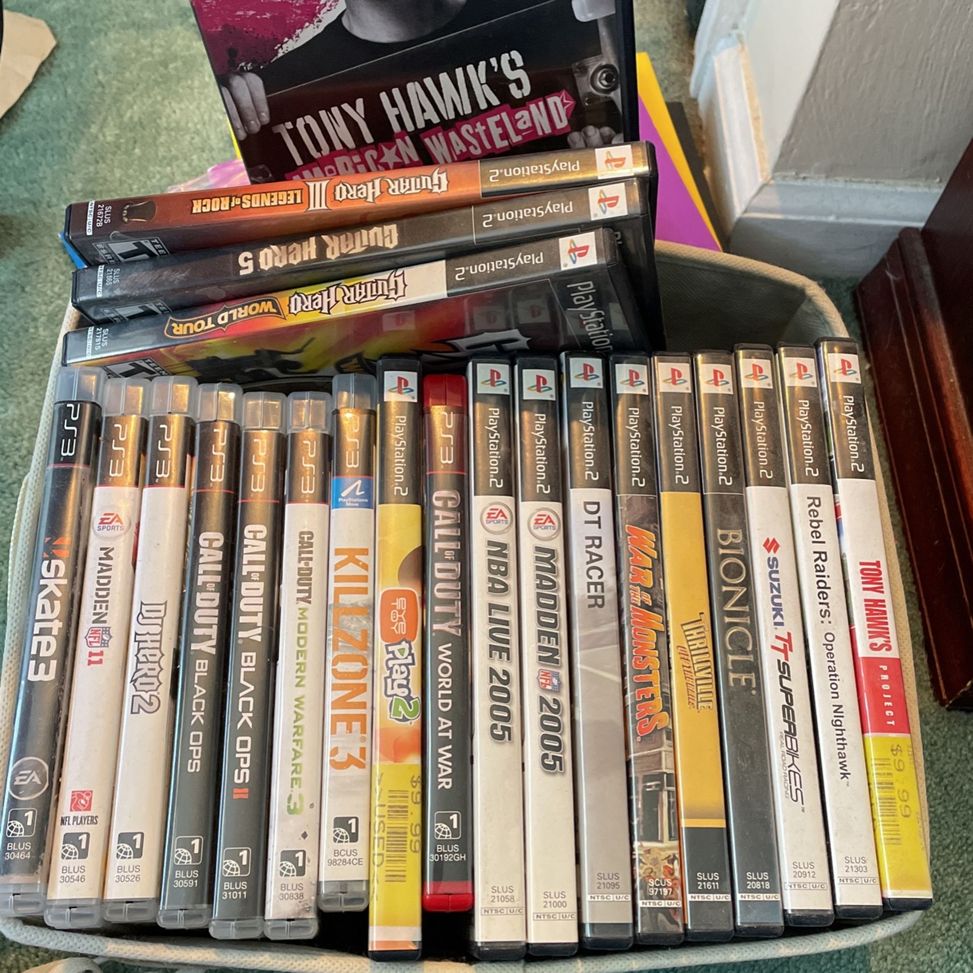 Ps2/ps3 Game Lot