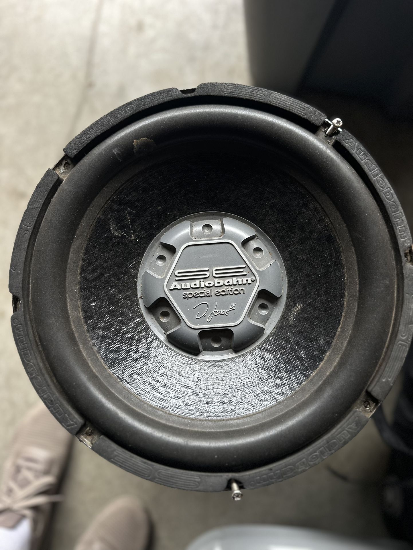 Audiobahn Subwoofer AW1251SE Special Edition DJ Jones 400w